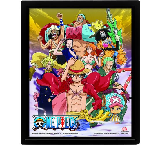 One-Piece-Straw-Hat-Crew-Victory-26x20-3D-Rahmenbild-1 One-Piece-Straw-Hat-Crew-Victory-26x20-3D-Rahmenbild-1