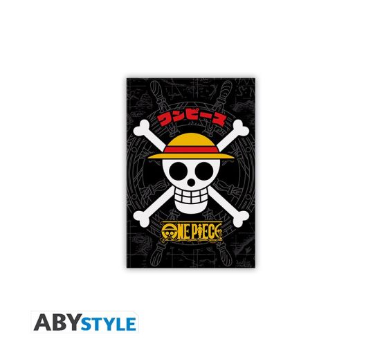 One-Piece-Strohhut-Wappen-55x8cm-Magnet-1 One-Piece-Strohhut-Wappen-55x8cm-Magnet-1