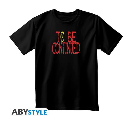 One-Piece-To-be-continued-schwarz-T-Shirt-1