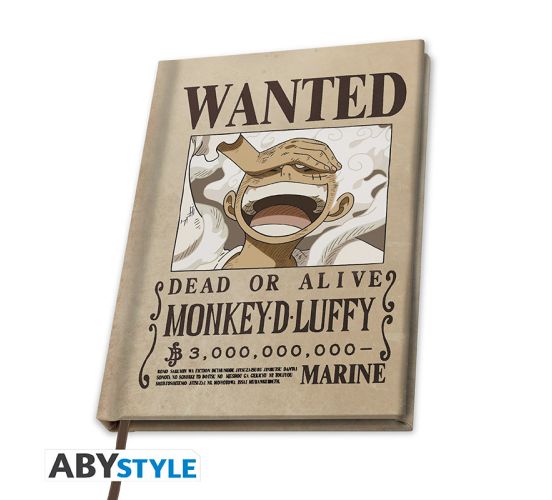 One-Piece-Wanted-Luffy-Wano-A5-Notizbuch-1 One-Piece-Wanted-Luffy-Wano-A5-Notizbuch-1