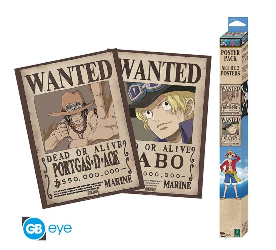 One-Piece-Wanted-Sabo-Ace-Set-2-52x38cm-Chibi-Poster-1 One-Piece-Wanted-Sabo-Ace-Set-2-52x38cm-Chibi-Poster-1