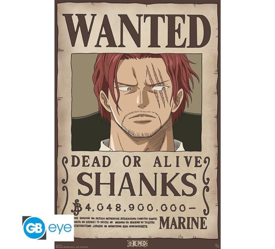 One-Piece-Wanted-Shanks-915x61cm-Poster-1