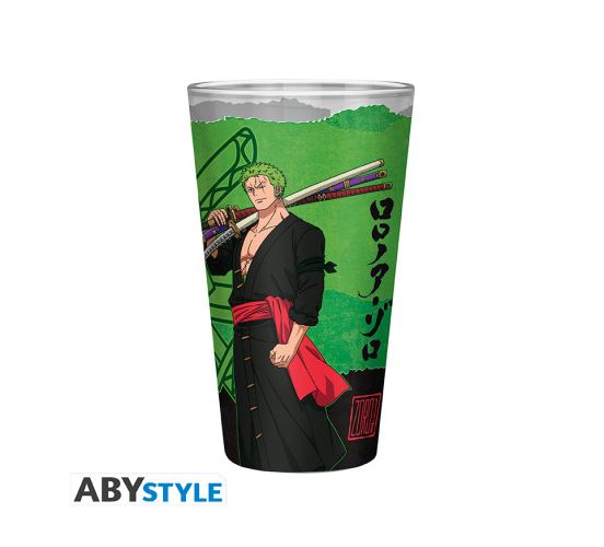 One-Piece-Zoro-400ml-Glas-1 One-Piece-Zoro-400ml-Glas-1