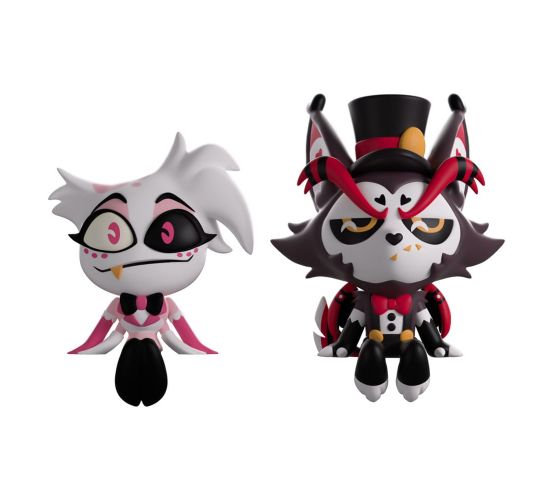 PREORDER-Hazbin-Hotel-Vinyl-Figuren-Angel-Dust-Husk-Monitor-