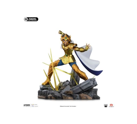 PREORDER-Saint-Seiya-Art-Scale-Statue-110-Leo-Aiolia-24-cm-1