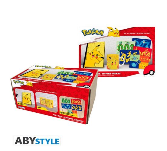 Pokemon-A5-Notizbuch-Tasse-Postkarten-Geschenkset-1