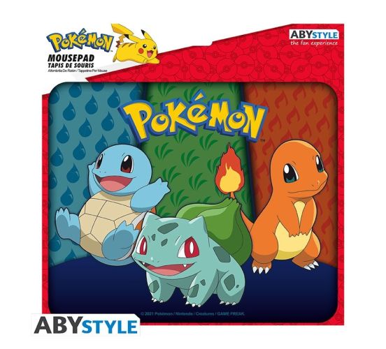Pokemon-Kanto-Starter-Flexibles-Mauspad-1