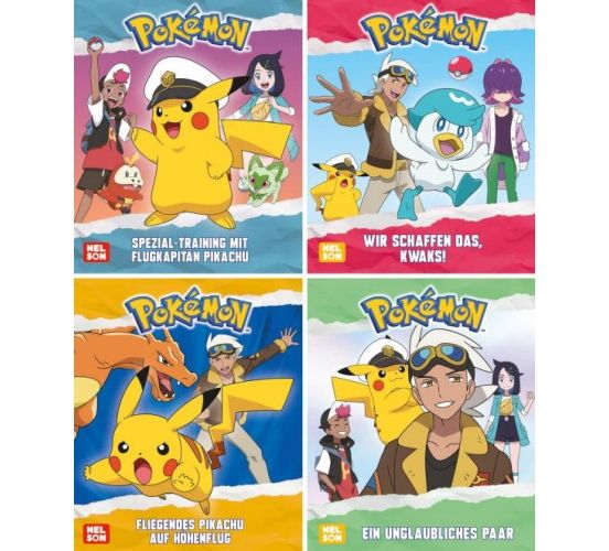 Pokemon-Pikachu-9-12-Mini-Buecher-Manga-Neu-1