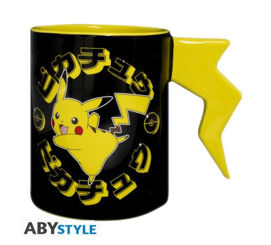Pokemon-Pikachu-Donnerblitz-3D-460ml-Tasse-1 Pokemon-Pikachu-Donnerblitz-3D-460ml-Tasse-1