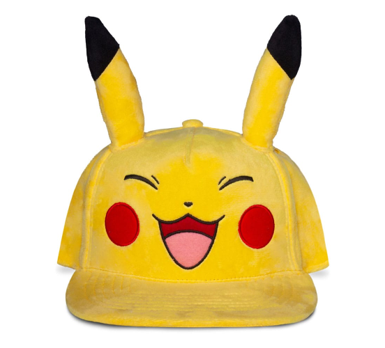 Pokemon-Pikachu-froehlich-Kappe-Muetze-1