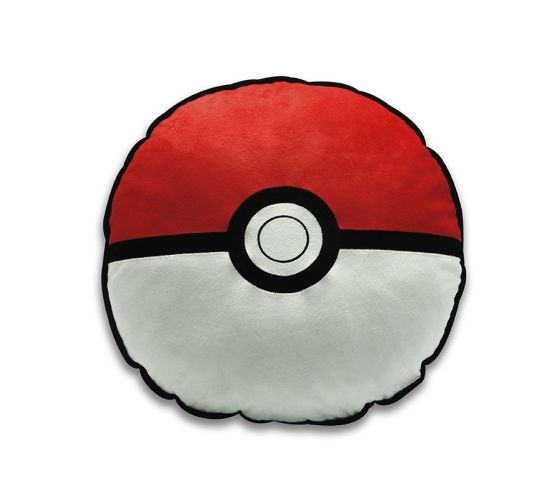 Pokemon-Pokeball-30x30cm-Kissen-1