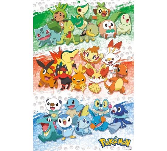 Pokemon-Starter-Generationen-915x61-Poster-1