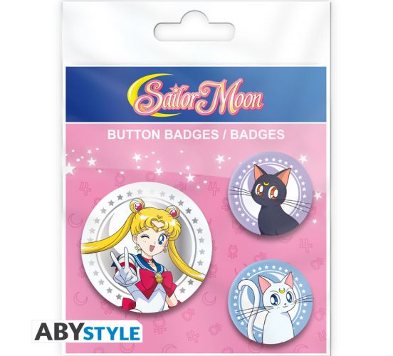 Sailor-Moon-Sailor-Moon-Luna-Artemis-Badge-Pack-Buttons-1 Sailor-Moon-Sailor-Moon-Luna-Artemis-Badge-Pack-Buttons-1