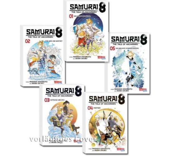 Samurai8-Komplettpack-01-05-Manga-Neu-1