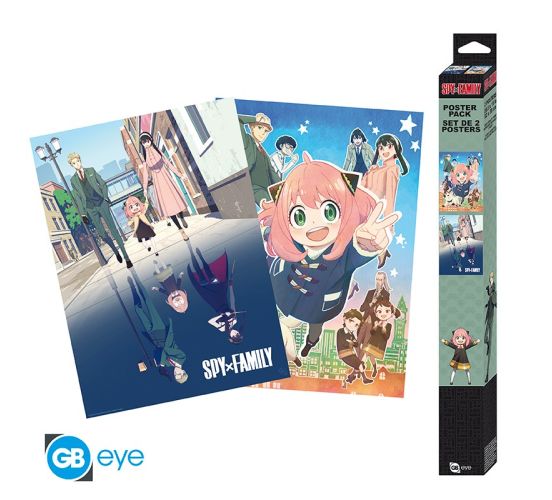 Spy-x-Family-Doppelfamilie-Chibi-Poster-Set-52x38cm-Poster-1