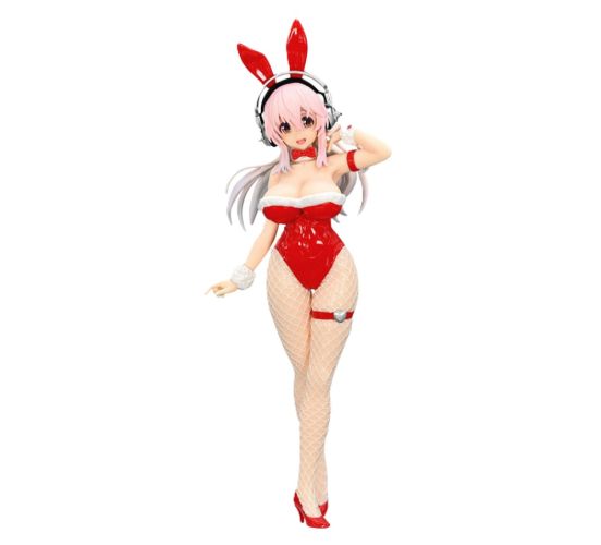 Super-Sonico-Bunnies-rot-BiCute-30cm-PVC-Statue-1