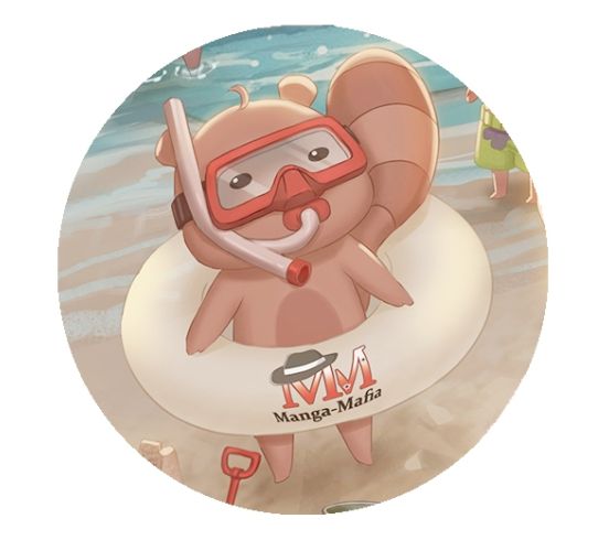 Tanuki-Beach-Button-1