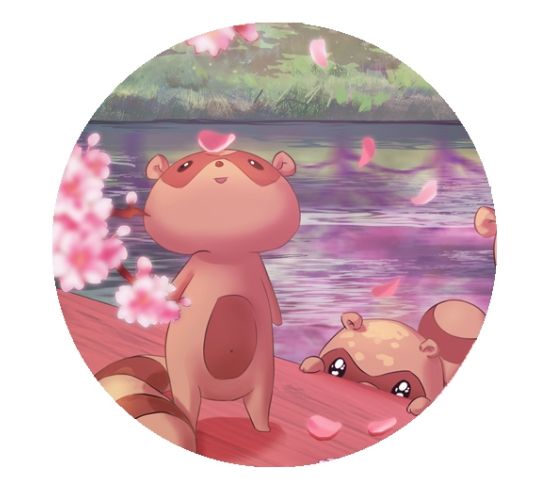 Tanuki-Spring-Button-1