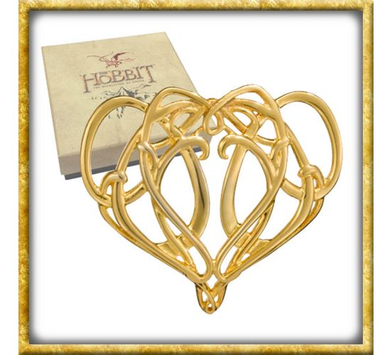 The-Hobbit-Elronds-Brosche-MetallVergoldet-Replik-1