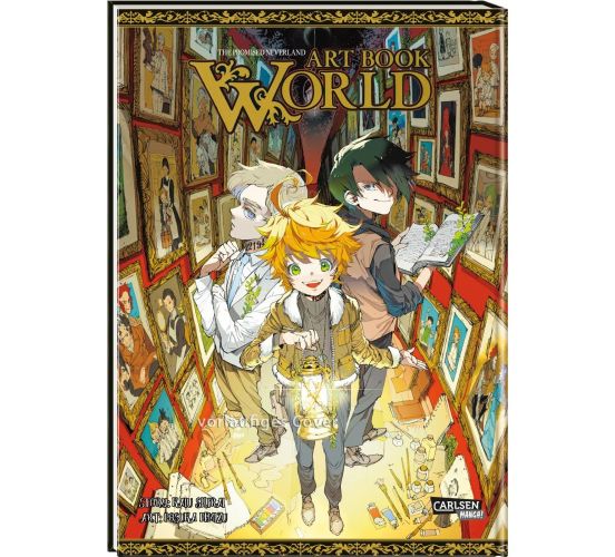 The-Promised-Neverland-Artbook-World-Manga-Neu-1 The-Promised-Neverland-Artbook-World-Manga-Neu-1