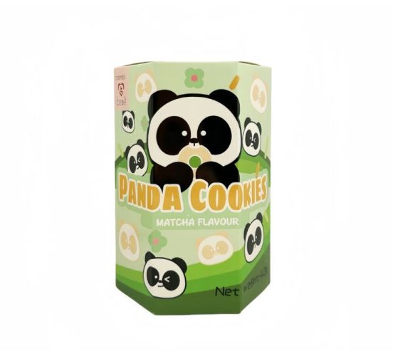 Tokimeki-Panda-Biscuit-Matcha-40g-Snack-1