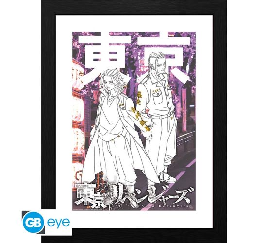 Tokyo-Revengers-Mikey-Draken-30x40cm-Rahmenbild-1