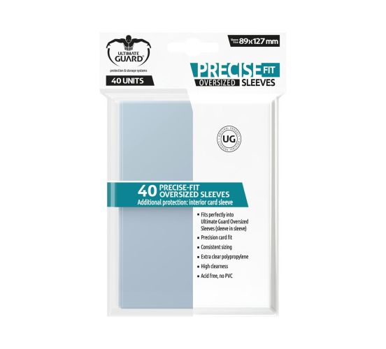 Ultimate-Guard-Precise-Fit-Sleeves-Oversized-Transparent-40- Ultimate-Guard-Precise-Fit-Sleeves-Oversized-Transparent-40-