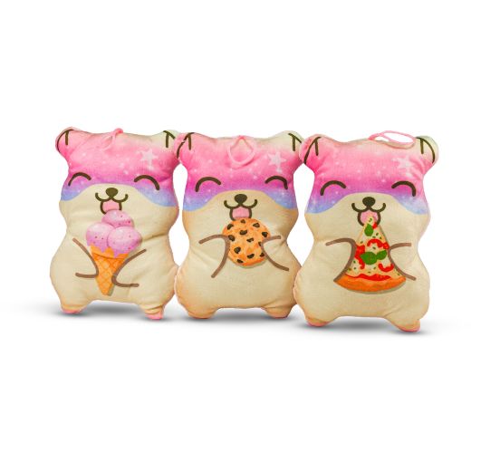 Verschiedene-Hamster-mit-Snacks-Zufallsprodukt-20cm-Pluesch-