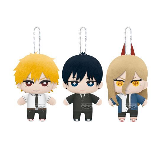 Wave-125-Chainsaw-Man-versch-Plueschanhaenger-15cm-1