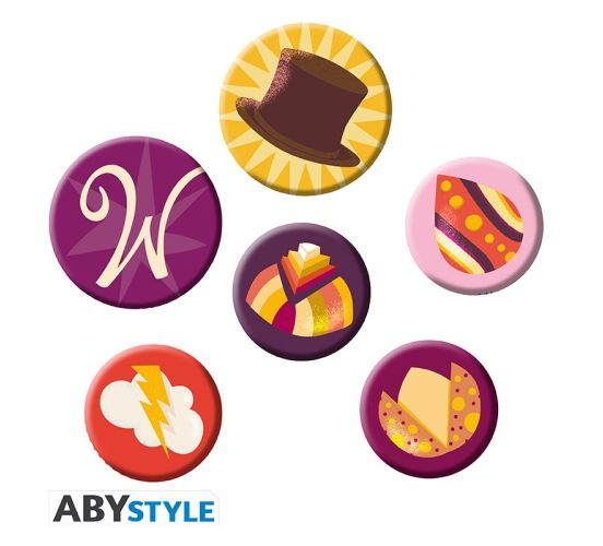 Wonka-Suessigkeiten-Badge-Pack-Button-1