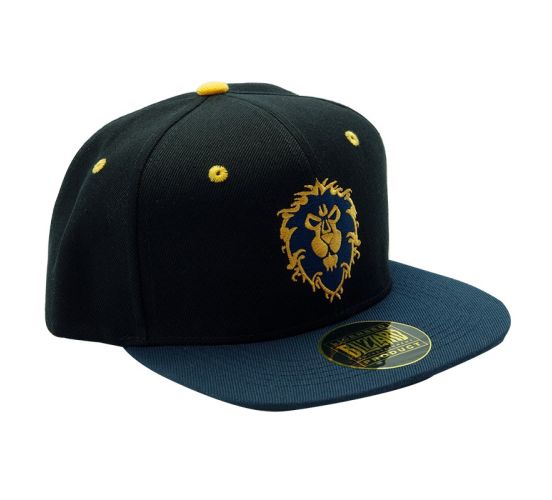 World-of-Warcraft-Alliance-Blau-Snapback-Kappe-1