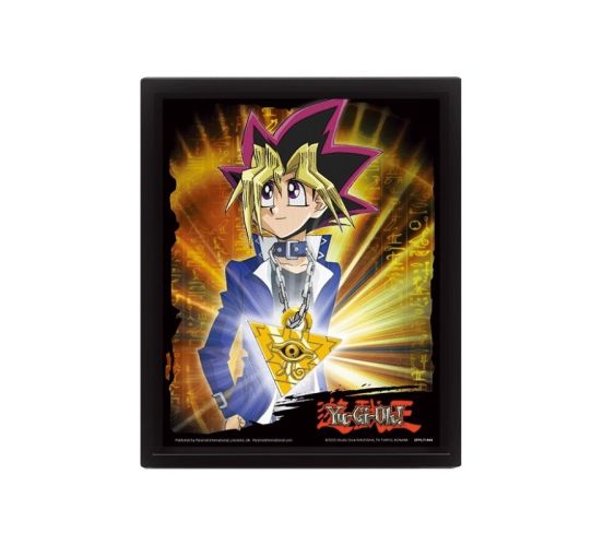 Yu-Gi-Oh-Millennium-Puzzle-26x20-3D-Rahmenbild-1