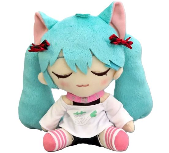 une-Miku-Miku-Cat-ear-T-Shirt-ver-Augen-geschlossenoffen-Sam une-Miku-Miku-Cat-ear-T-Shirt-ver-Augen-geschlossenoffen-Sam