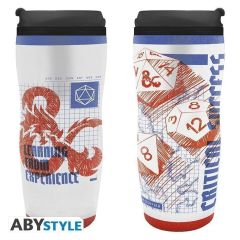 Duneons & Dragons - Sketch Würfel - 355ml Reisebecher