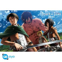 Attack on Titan - Bereit zu kämpfen - Maxi - 91.5x61cm Poster