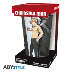 Chainsaw Man - Trio - 400ml großes Glas