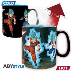 Dragon Ball Super - Saiyans vs Black - Wärmewechsel - 460ml Tasse