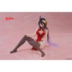 PREORDER - Overlord PVC Statue Desktop Cute Figure Albedo Chinese Dress Ver. Renewal 13 cm