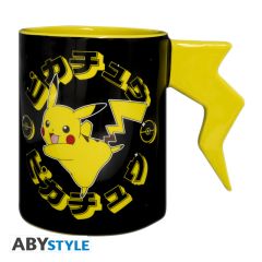 Pokemon - Pikachu Donnerblitz - 3D - 460ml Tasse