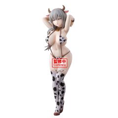 PREORDER - Wave 129 - Uzaki-Chan Wants to Hangout! - Uzaki Tsuki Cow Print Swimsuit Ver. Glitter & Glamours - 27cm PVC Statue