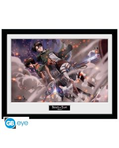 Attack-on-Titan-Smoke-Blast-30x40-Rahmenbild-1