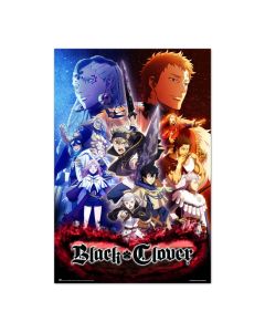 Black-Clover-Artwork-Gruppe-915x61-Poster-1