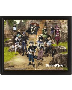 Black-Clover-Ruins-26-x-20-cm-3D-Rahmenbild-1