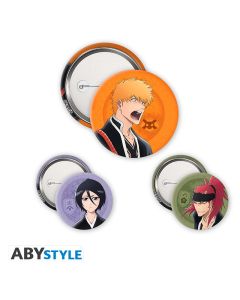 Bleach-TYBW-Ichigo-Rukia-Renji-Badge-Pack-Buttons-1