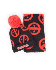 Deadpool - Beanie & Schal - Geschenk-Box