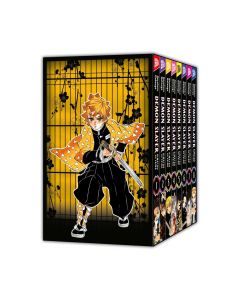 Demon-Slayer-Kimetsu-no-Yaiba-01-08-Manga-im-Sammelschuber-N