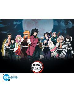Demon-Slayer-Saeulen-52x38cm-Chibi-Poster-1