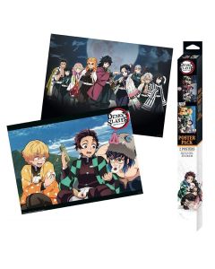 Demon-Slayer-Season-2-Chibi-Poster-Set-52x38-Poster-1