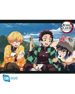 Demon Slayer - Trio - 52x38cm Chibi Poster