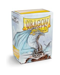 Dragon-Shield-Silver-Matte-100-Sleeves-Standardgroesse-TCG-1